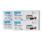 N-Tech TN-431 Color Laser Toner Cartridge Set