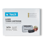 N-Tech 147A (No Chip) Black Laser Toner Cartridge