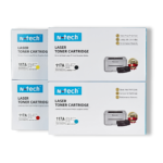 N-Tech 117A Color Laser Toner Cartridge Set