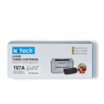 N-Tech 107A (W1107A) Black Laser Toner Cartridge With Chip