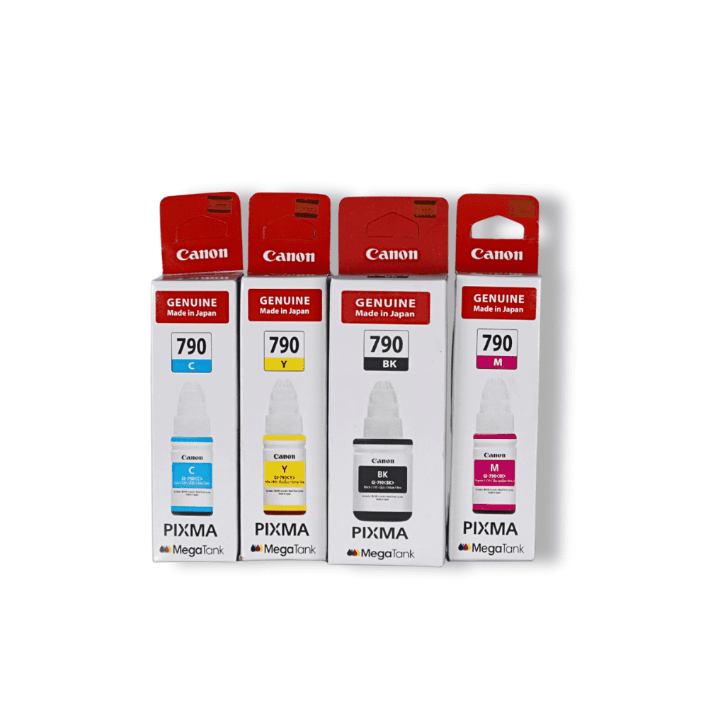 Canon GI-790 Compatible Ink Bottle Full Set (Master Copy) for PIXMA MegaTank - Image 1