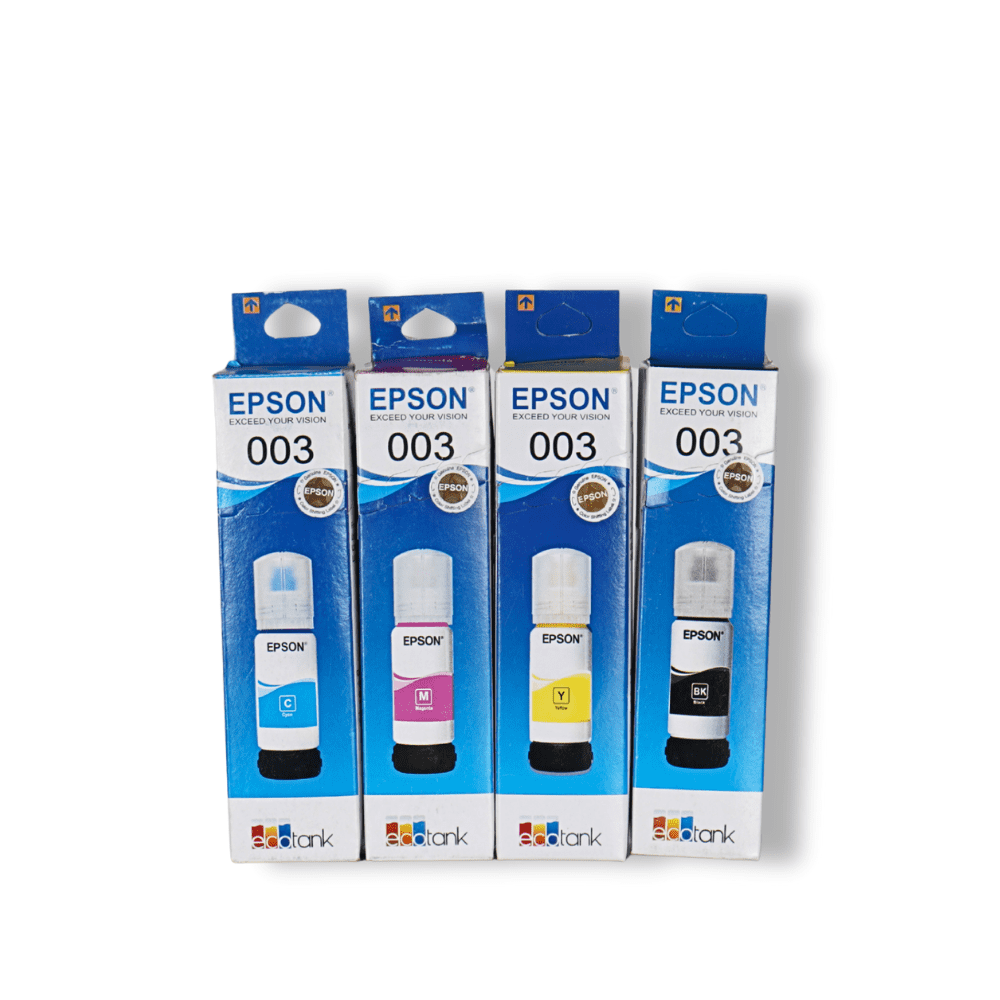 Epson 003 Compatible Ink Bottle Full Set (Master Copy) for EcoTank - Image 1